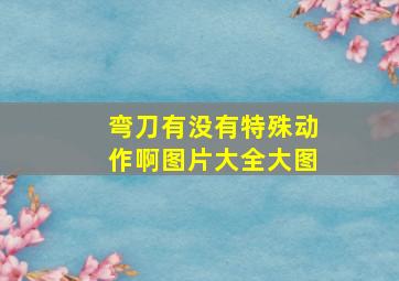 弯刀有没有特殊动作啊图片大全大图