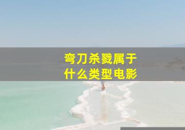 弯刀杀戮属于什么类型电影