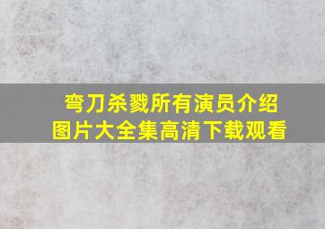 弯刀杀戮所有演员介绍图片大全集高清下载观看