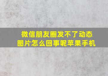 微信朋友圈发不了动态图片怎么回事呢苹果手机