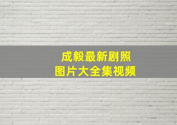 成毅最新剧照图片大全集视频