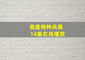 我是特种兵第14集在线播放