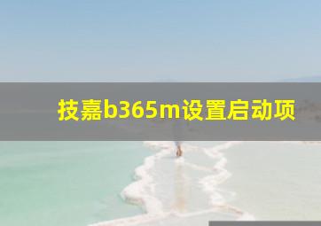 技嘉b365m设置启动项