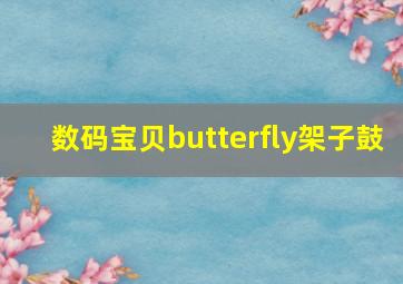 数码宝贝butterfly架子鼓