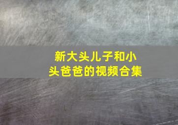 新大头儿子和小头爸爸的视频合集