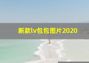 新款lv包包图片2020