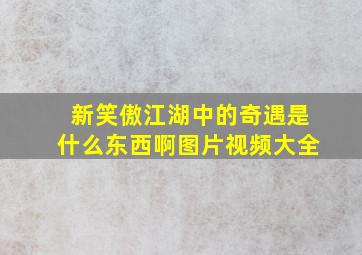 新笑傲江湖中的奇遇是什么东西啊图片视频大全