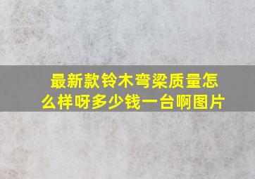 最新款铃木弯梁质量怎么样呀多少钱一台啊图片