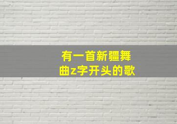 有一首新疆舞曲z字开头的歌