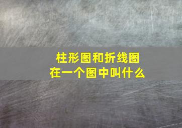 柱形图和折线图在一个图中叫什么