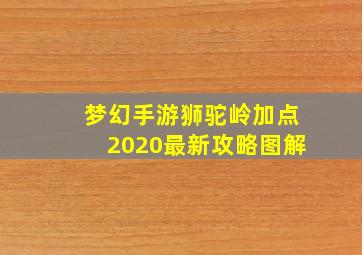 梦幻手游狮驼岭加点2020最新攻略图解