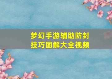 梦幻手游辅助防封技巧图解大全视频