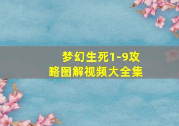 梦幻生死1-9攻略图解视频大全集