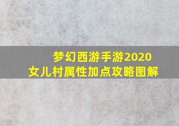 梦幻西游手游2020女儿村属性加点攻略图解