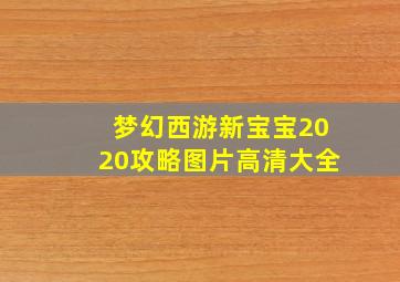 梦幻西游新宝宝2020攻略图片高清大全