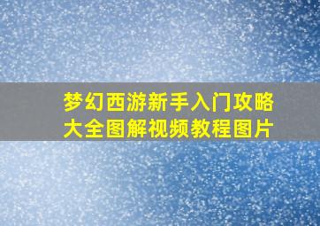 梦幻西游新手入门攻略大全图解视频教程图片