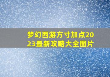 梦幻西游方寸加点2023最新攻略大全图片