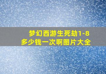 梦幻西游生死劫1-8多少钱一次啊图片大全