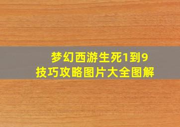 梦幻西游生死1到9技巧攻略图片大全图解