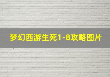 梦幻西游生死1-8攻略图片