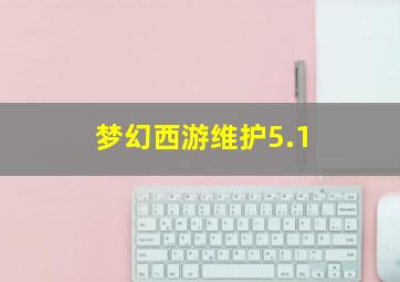 梦幻西游维护5.1