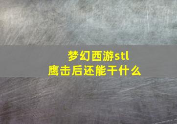 梦幻西游stl鹰击后还能干什么