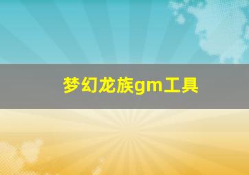 梦幻龙族gm工具