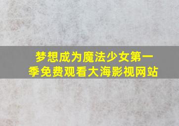 梦想成为魔法少女第一季免费观看大海影视网站