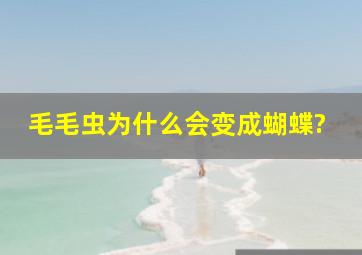 毛毛虫为什么会变成蝴蝶?