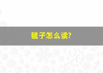 毽子怎么读?