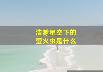 浩瀚星空下的萤火虫是什么