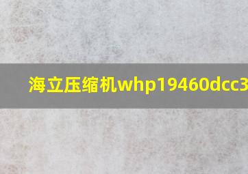 海立压缩机whp19460dcc3q9jk