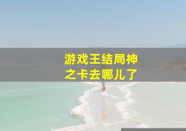 游戏王结局神之卡去哪儿了