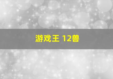 游戏王 12兽