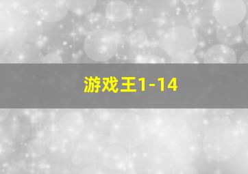 游戏王1-14