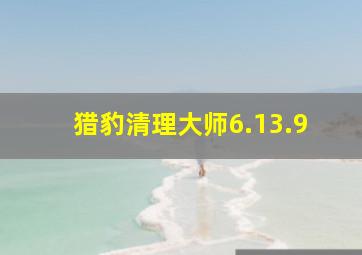 猎豹清理大师6.13.9