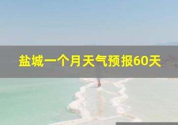 盐城一个月天气预报60天