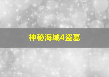 神秘海域4盗墓