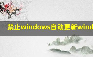 禁止windows自动更新windows11