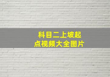 科目二上坡起点视频大全图片