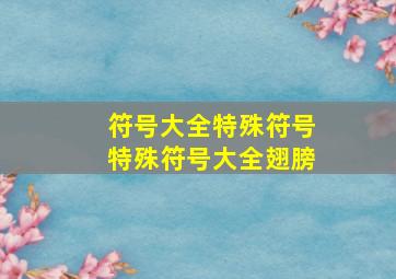 符号大全特殊符号特殊符号大全翅膀