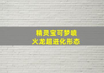 精灵宝可梦喷火龙超进化形态