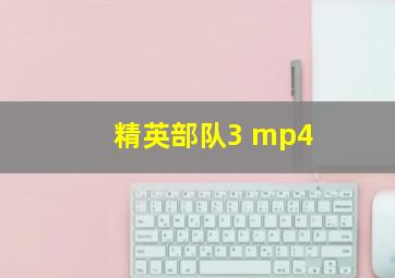 精英部队3 mp4