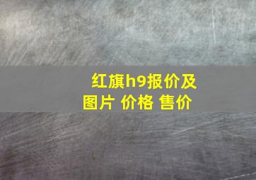 红旗h9报价及图片 价格 售价