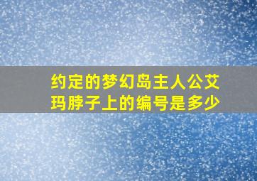 约定的梦幻岛主人公艾玛脖子上的编号是多少