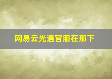 网易云光遇官服在那下