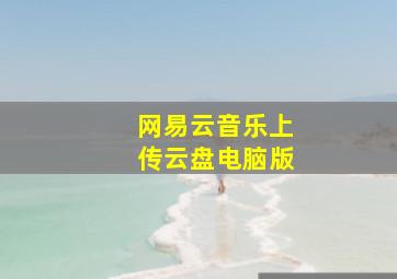 网易云音乐上传云盘电脑版