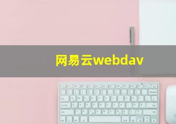 网易云webdav