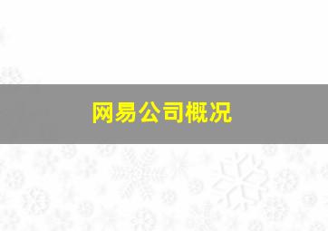 网易公司概况