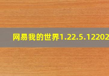 网易我的世界1.22.5.122025